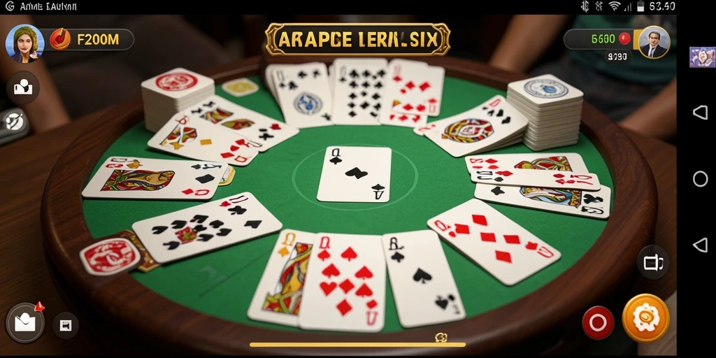 Tampilan gameplay seru dalam F200M dengan pemain yang bersaing.