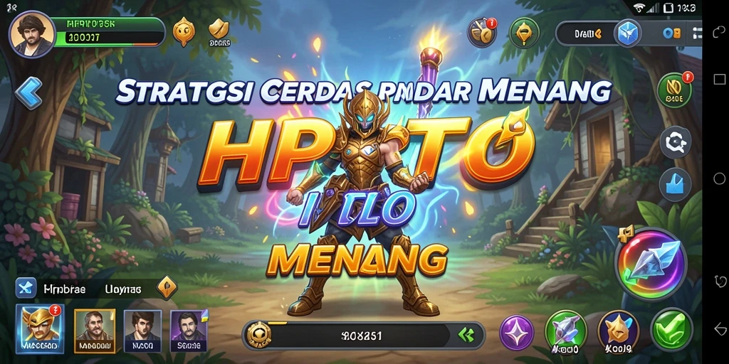 Tampilan gameplay yang mendebarkan dan penuh strategi di HPTOTO.