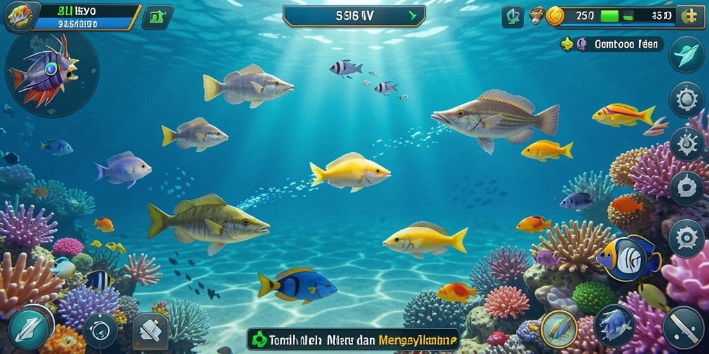 Gameplay seru JILIEVO yang menembak ikan.