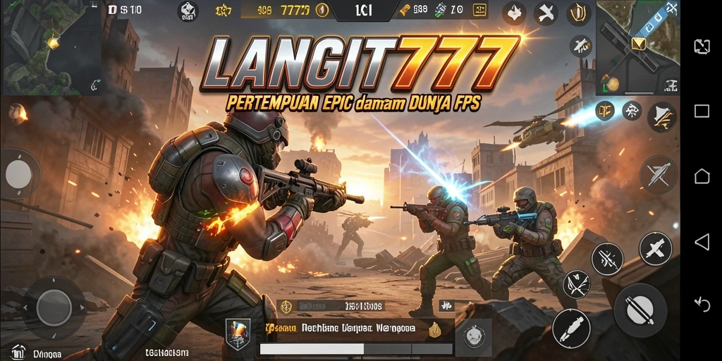 Pengalaman gameplay seru di LANGIT777 yang penuh aksi FPS.
